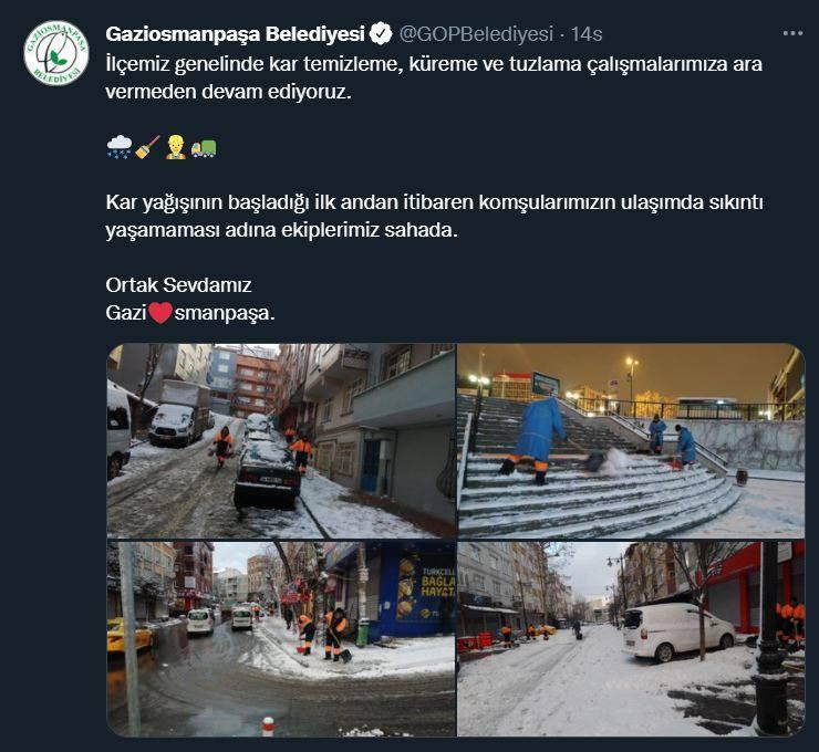 <p><strong>GAZİOSMANPAŞA BELEDİYESİ</strong></p>
