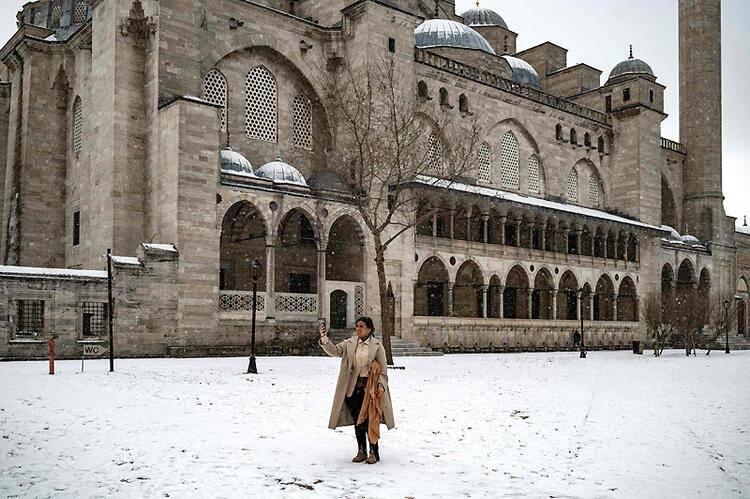 <p>İstanbul, Süleymaniye Camii.</p>