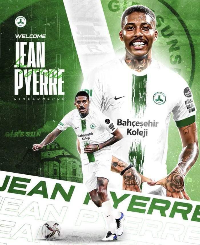 <p>Jean Pyerre</p>
<p>Gremio -> Giresunspor</p>
<p>Bonservis: Kiralık</p>