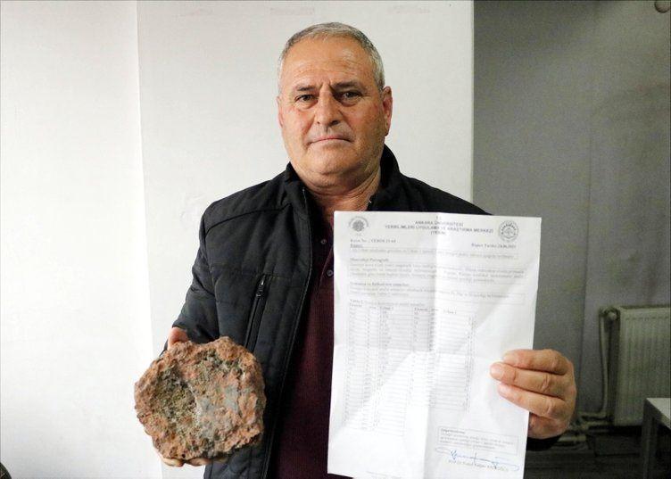 <p>YEBİM tarafından verilen değerlendirmede, "Örneğin göstermiş olduğu doku, mineral bileşimi ve kimyasal özelliği meteorit olabileceğini göstermektedir" denildi.</p>

<p> </p>
