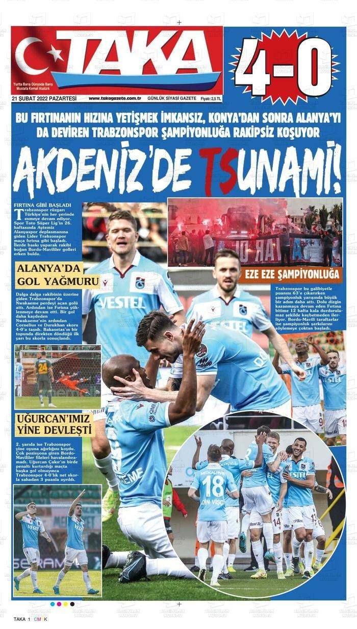 <p>AKDENİZ'DE TSUNAMİ! (TAKA)</p>
