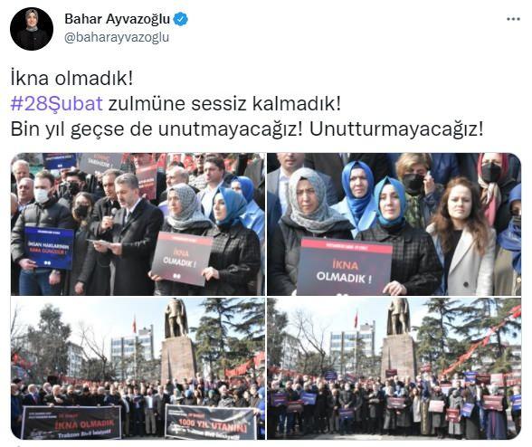 <p><strong>AK Parti Trabzon Milletvekili Bahar Ayvazoğlu</strong></p>
