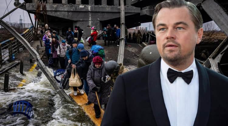 <p><strong>Son günlerde iklim değişikliğini önlemek için harekete geçen gruplarla sürekli olarak gündem olan Leonardo DiCaprio, yaptığı dev bağış ile gündem oldu. Diğer ünlülerin 10 katı bir bağış yaparak Ukraynalı mülteciler için 10 milyon doları gözden çıkardı. </strong></p>
