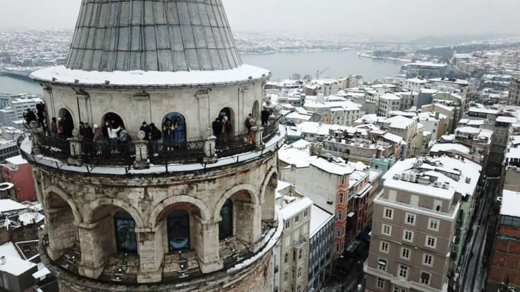 <p>İstanbul'da perşembe günü başlayarak etkisini sürdüren kar yağışı sonrası kentin dört bir yanı beyaza büründü. Ortaya kartpostallık görüntüler çıktı.</p>
