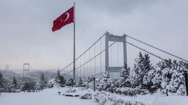<p>Sibirya kökenli Aybar soğuk hava dalgası yola çıktı. Rotasında Türkiye de olan soğuk hava dalgasının Mart ayında 35 yıldan bu yana görülmeyen bir soğuk yaratacağı belirtildi.</p>

<p> </p>

<p>Türkiye'de geçtiğimiz aylarda yoğun kar yağışı nedeniyle yollar kapanmış, vatandaşlar zor anlar yaşamıştı.</p>

<p> </p>
