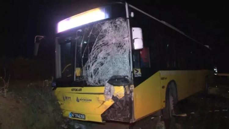 <p>13 Şubat'ta Arnavutköy’de İETT otobüsü ile minibüsün çarpışması sonucu 3 kişi yaralandı.</p>
