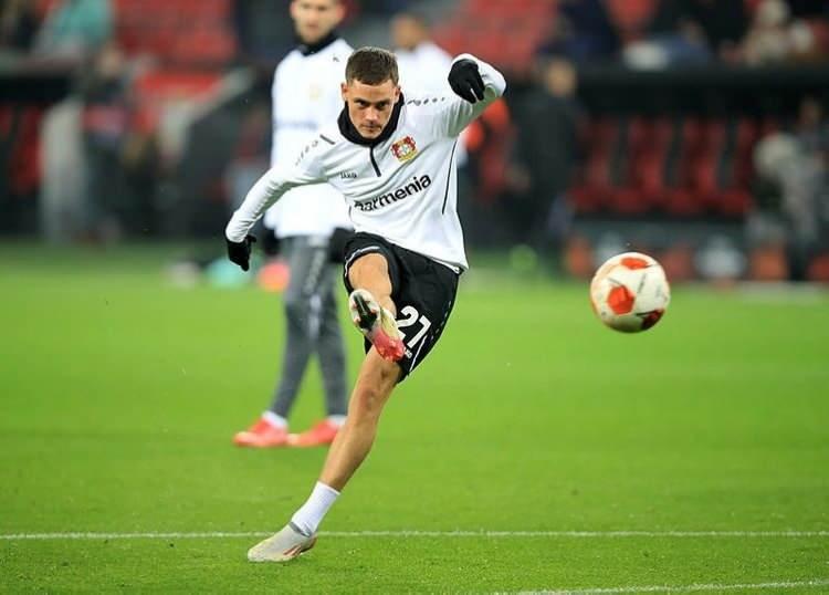 <p><strong>2. Florian Wirtz</strong></p>

<p>Leverkusen forması giyen 18 yaşındaki genç futbolcu Wirtz, on numara pozisyonunda görev yapıyor.</p>
