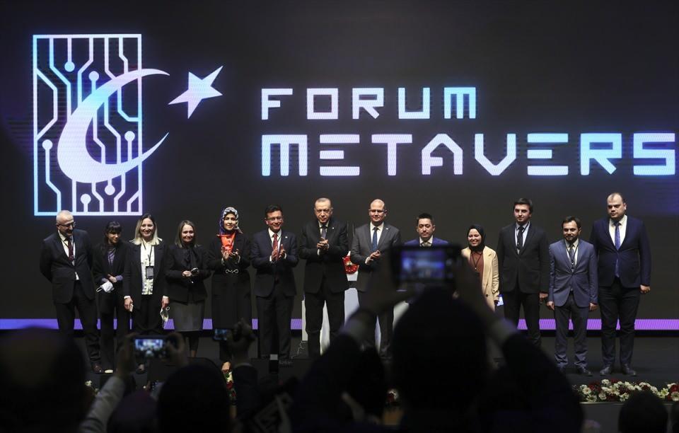 Cumhurbaşkanı Erdoğan, 'Forum Metaverse' programına katıldı