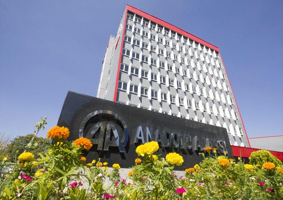 <p> Anadolu Ajansı Genel Müdürlüğü Binası. </p>

