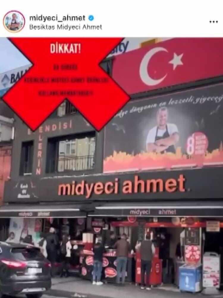 <p><span style="color:#000080"><strong>Biz Ahmet Bey ile emek vererek bu markayı yarattık. Midyeci Ahmet lezzeti benim elimden geçiyor, bütün reçeteler bana ait. Şu an midyeyi ben yapıyorum, kokoreci aynı yerden temin ediyorum. Yakışmadı Midyeci Ahmet'e. Beni bir eş olarak değil de bir çalışan olarak görmeye başlamıştı" şeklinde konuştu.</strong></span></p>
