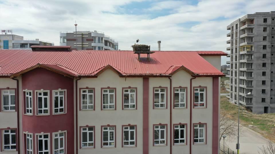 <p>Sivas'ta, bacasındaki yuvaya yaklaşık 40 yıldır gelip giden leylekler dolayısıyla "leylekli okul" olarak anılan Şehit Erdal Çetin İlkokulu, havaların ısınmasıyla misafirlerini ağırlamaya başladı.</p>

<p> </p>

