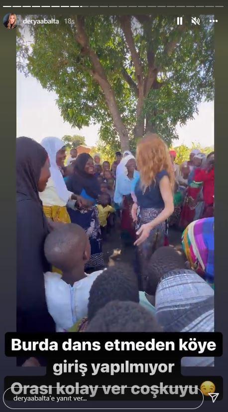 <p><strong>Afrika Malawi halkının mutluluk dansı karelere yansırken Balta"Burda dans etmeden köye giriş yapılmıyor" notunu düştü.</strong></p>
