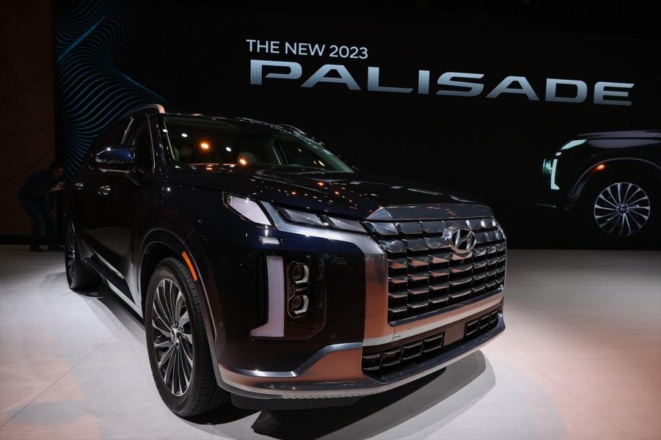<p>Hyundai Palisade</p>
