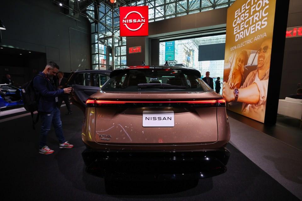 <p>Nissan Ariya</p>