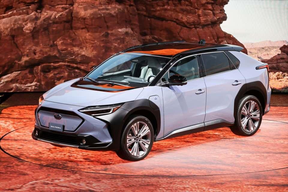 <p>Subaru Solterra EV </p>