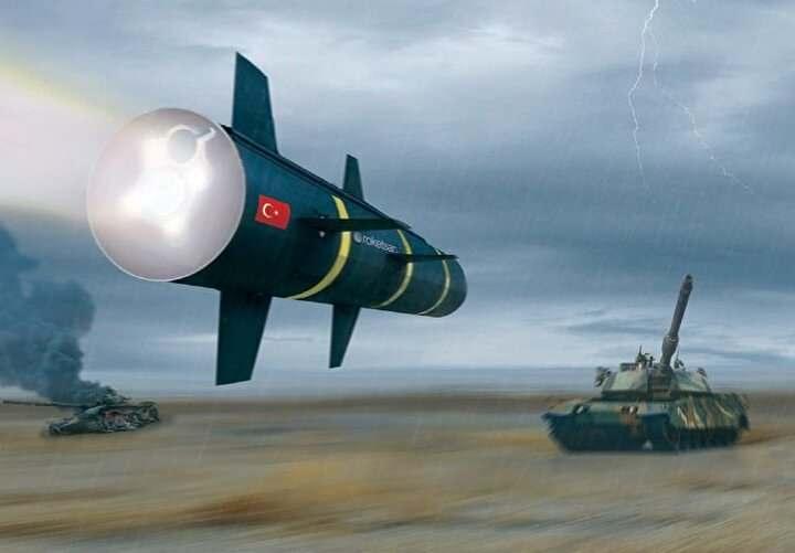 <p>Uzun Menzilli Tanksavar Füze Sistemi (UMTAS) Öncelikli olarak taarruz helikopterlerinde kullanım için geliştirilmiş, hassas güdümlü tanksavar füze sistemi olarak kullanılıyor. Füze, kızılötesi görüntüleyici arayıcı başlık sayesinde gecegündüz ve her türlü hava koşulunda görev yapabiliyor.</p>