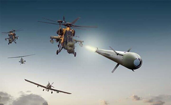 <p>CİRİT 2.75” Lazer Güdümlü Füze Taarruz helikopterlerinden hafif zırhlızırhsız, sabit ve hareketli hedeflere karşı kullanılan yüksek hassasiyetli ve maliyet etkin bir çözüm olarak dikkat çekiyor</p>