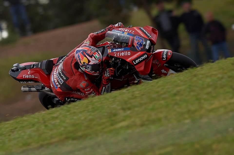 <p>Ducati Lenovo takımının pilotu Jack Miller</p>
