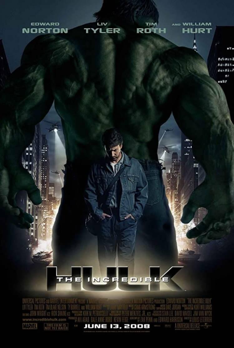 <p><span style="color:#0000CD"><strong>3. HULK</strong></span></p>

<p><span style="color:#000000"><strong>Edward Norton'ın başrol oyuncusu olduğu Hulk, 2008 yılında gösterime giren en sevilen süper kahraman filmlerinden biridir. ABD ordusundan kaçan Bruce Banner, lideri olduğu çok gizli bir proje sırasında yüksek miktarda radyasyona maruz kalır ve bir anda Hulk'a dönüşür. Gama ışınları nedeniyle mutasyon geçiren Banner, kontrol edemediği bu güçle bir şekilde yaşamayı öğrenecektir.</strong></span></p>
