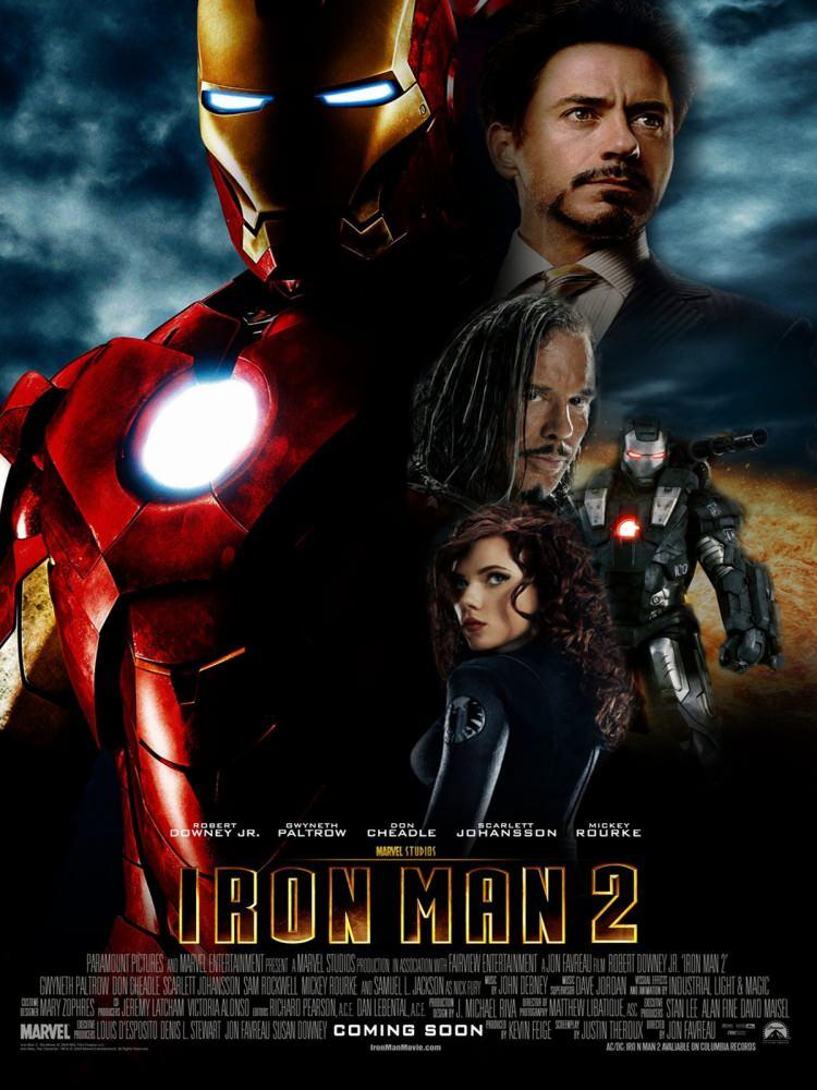 <p><span style="color:#0000CD"><strong>4. IRON MAN 2</strong></span></p>

<p><span style="color:#000000"><strong>Iron Man serisinin devam filmi olan Iron Man 2, 2010 yılında piyasaya sürüldü. Tony Stark'ın maceralarına ışık tutan başarılı yapımda bu kez kahramanımızın başı derde girer. Ivan Vanko adında rus bir adam babası ölüm döşeğinde iken babasının Stark'lardan intikam almasını istemesi üzerine bir silah üzerine çalışmaya başlar ve iki tane Demir Adam karşı karşıya gelir.</strong></span></p>
