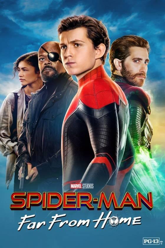 <p><span style="color:#0000CD"><strong>23. SPİDER MAN: FAR FROM HOME</strong></span></p>

<p><span style="color:#000000"><strong>Genç Peter Parker’ın maceralarının anlatıldığı Spider Man: Far From Home filmi Örümcek Adam macerasının 2. devam halkası olarak karşımıza çıkıyor. Başrolünde Tom Holland'ın yer aldığı filmde arkadaşları ile gittiği okul gezisi sırasında gizemli bir görev üstlenmek zorunda kalan Peter Parker'ın zorlu hikayesine yer veriliyor.</strong></span></p>
