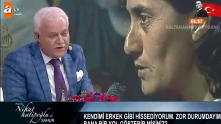 <p><span style="color:#800000"><strong>Kendisine gelen her soruya ilgiyle yaklaşan, büyük küçük demeden izleyicisinin derdine derman olmaya çalışan Nihat Hatipoğlu, sorulara verdiği cevaplarla yine gündem belirledi. </strong></span></p>