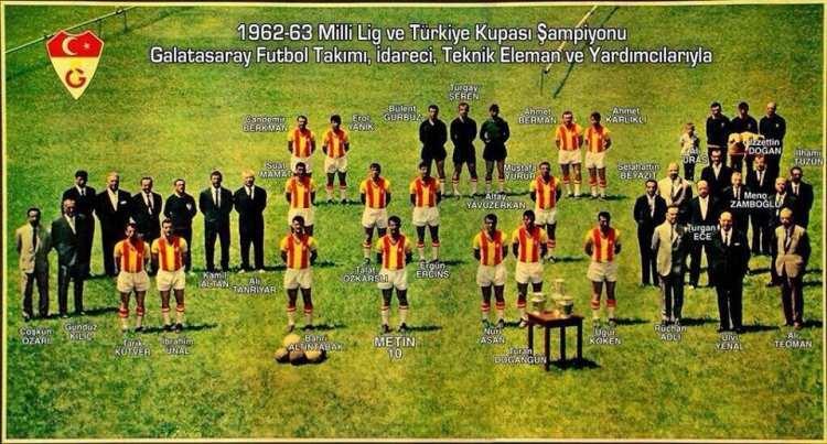 <p>1963 yılı Türkiye 1. Ligi şampiyonu Galatasaray</p>
