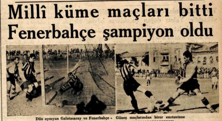 <p>Milli Küme'de 1937 yılı şampiyonu Fenerbahçe</p>
