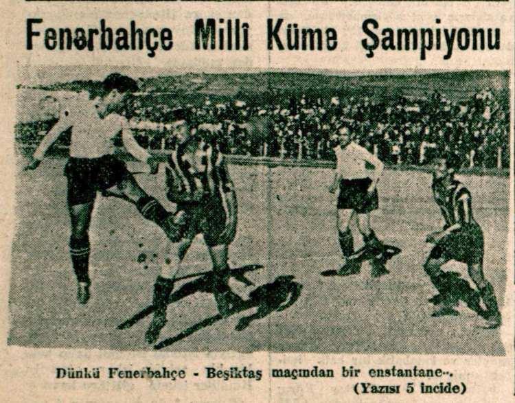 <p>Milli Küme'de 1940 yılı şampiyonu Fenerbahçe</p>
