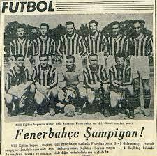 <p>1944 yılı Türkiye Futbol Şampiyonu Fenerbahçe</p>
