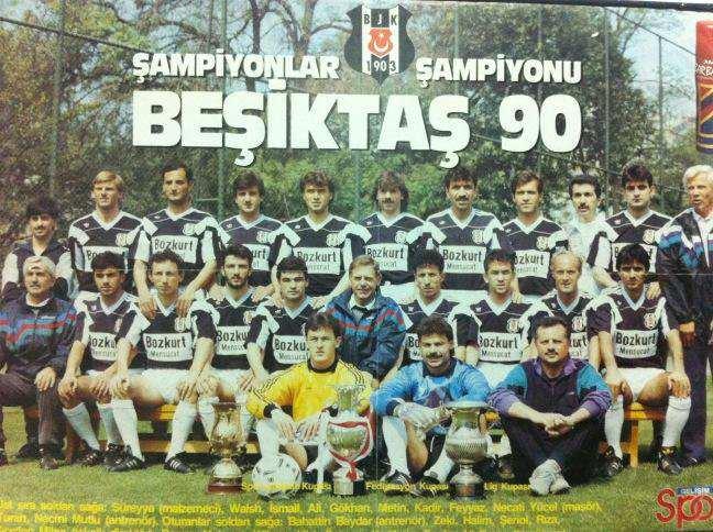 <p>1990 yılı Türkiye 1. Ligi şampiyonu Beşiktaş</p>

