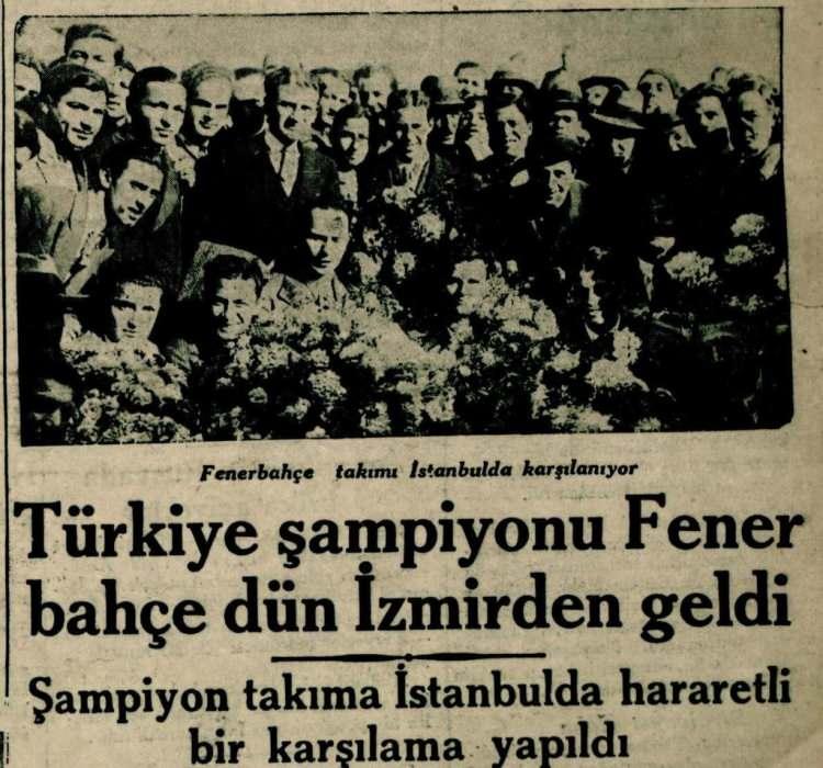 <p>1935 yılı Türkiye Futbol Şampiyonu Fenerbahçe</p>

<p> </p>

<p>(1936-39 yılları arası Milli Küme'nin başlatılmasından dolayı yapılmadı)</p>
