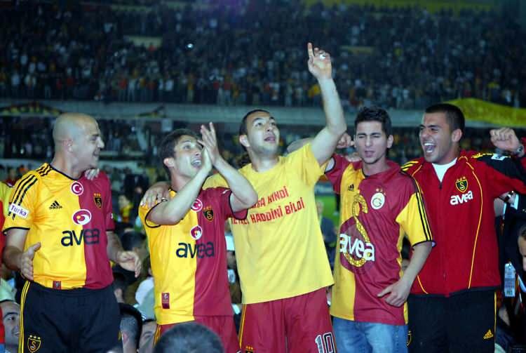 <p>2006 yılı Süper Lig şampiyonu Galatasaray</p>
