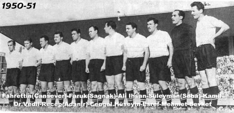 <p>1951 Türkiye Futbol Şampiyonu Beşiktaş</p>
