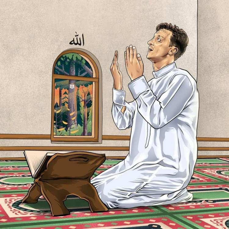 <p><span style="color:#B22222"><strong>Mesut Özil</strong></span><br />
<span style="color:#800080"><strong>"Ramazan bayramınız mübarek olsun!"</strong></span></p>