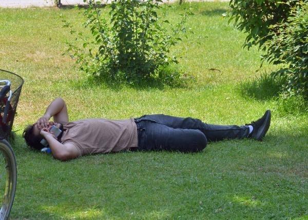 <p>Kavurucu sıcaklara alışkın Adanalılar ise park ve yeşil alanlara akın etti.</p>
