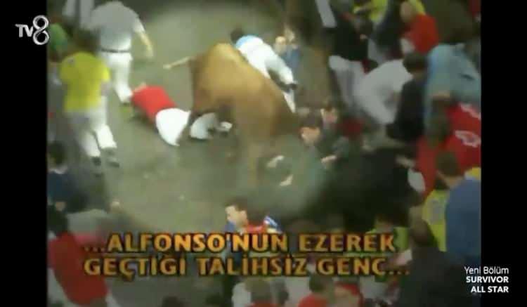 <p><span style="color:#800080"><strong>Birden insanlarını üzerine bırakılan boğalarla ilgili anısını dün survivor'da unutamadığım an diye anlattı. </strong></span></p>
