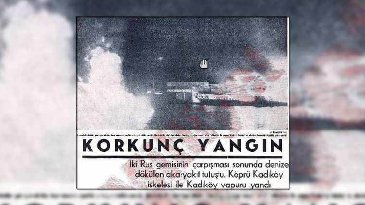 <p>Karak&ouml;y yakınlarında ger&ccedil;ekleşen elim olaydan sonra Kadık&ouml;y seferi yapan bir yolcu gemisi de alev aldı. Hatta Karak&ouml;y İskelesi de bu yangından etkilendi. Kazadan &ouml;t&uuml;r&uuml; ka&ccedil; kişinin &ouml;ld&uuml;ğ&uuml; veya yaralandığı basına yansımadı.</p>
