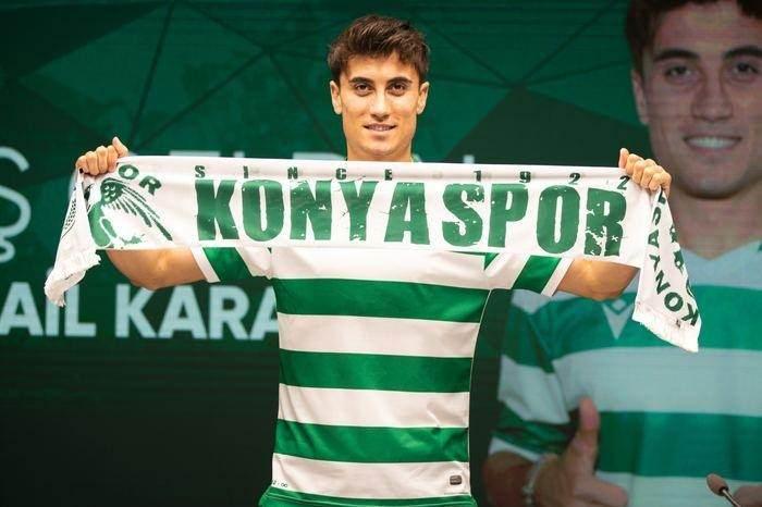 <p>Cebrail Karayel</p>
<p>Altay -> Konyaspor</p>
<p>Bonservis: Bedelsiz</p>