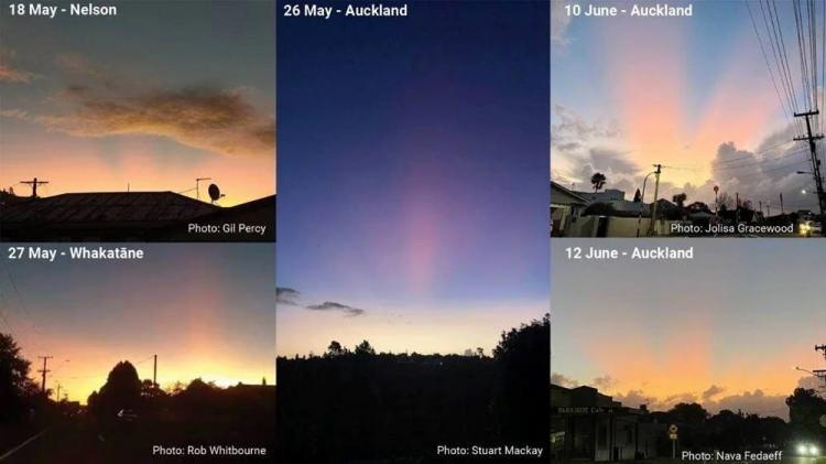 <p>Bilim insanları, Tonga’daki volkan patlamasından sonra stratosferdeki ani aerosol artışının canlı bir gökyüzüne neden olduğunu söyledi.  Son haftalarda Yeni Zelanda ve Avustralya'da alışılmadık derecede renkli gün doğumları ve batımları yaşanıyor. </p>

<p> </p>
