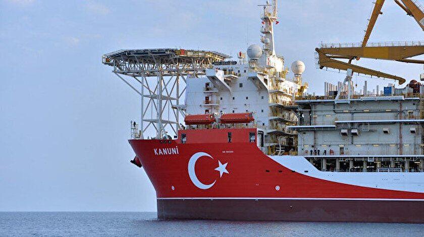 <p><strong>3 - KANUNİ SONDAJ GEMİSİ</strong><br />
<br />
Türkiye'nin hidrokarbon potansiyelini açığa çıkarmak için mavi vatanda çalışmalara devam edecek son gemi ise Kanuni.</p>
<p> </p>