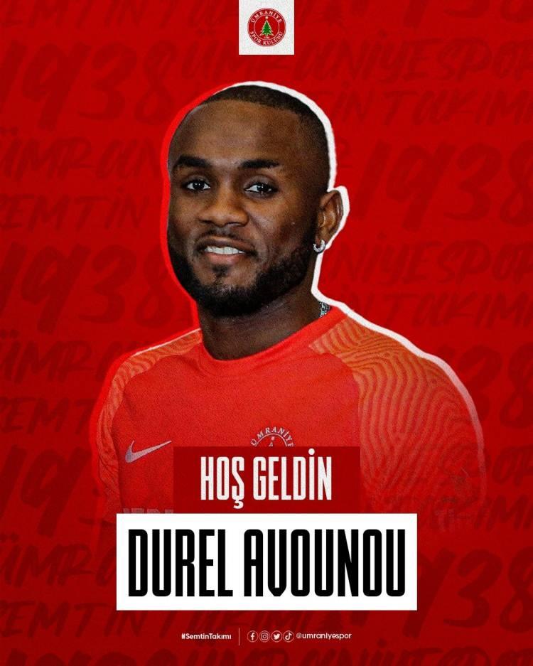 <p>Durel Avounou<br />
<br />
Le Mans FC -> Ümraniyespor</p>