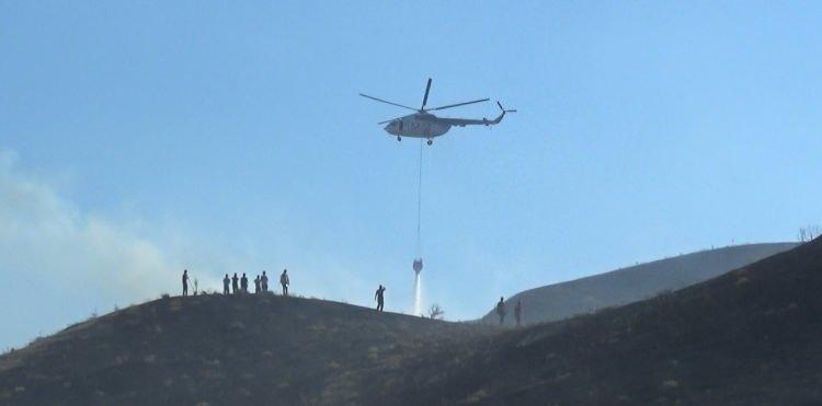 <p>Salihli’nin Kabazlı Mahallesi’nde bulunan Atış Poligonu mevkiinde bulunan ormanlık alanda henüz belirlenemeyen bir sebepten yangın çıktı.</p>