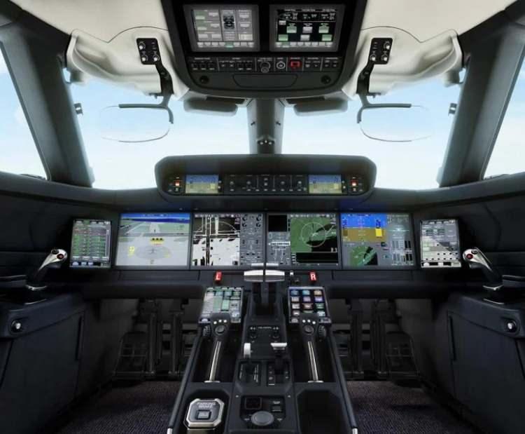 <p>Jet, son teknoloji aviyoniklerle donatılmı. Sahip olduğu kokpit, sektördeki en kapsamlı en iyi teknolojiyle donatılmış.</p>