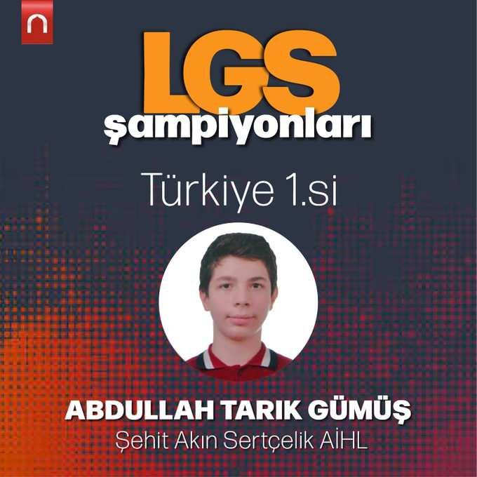 <p>Şehit Akın Sertçelik Anadolu İHL Abdullah Tarık Gümüş</p>
