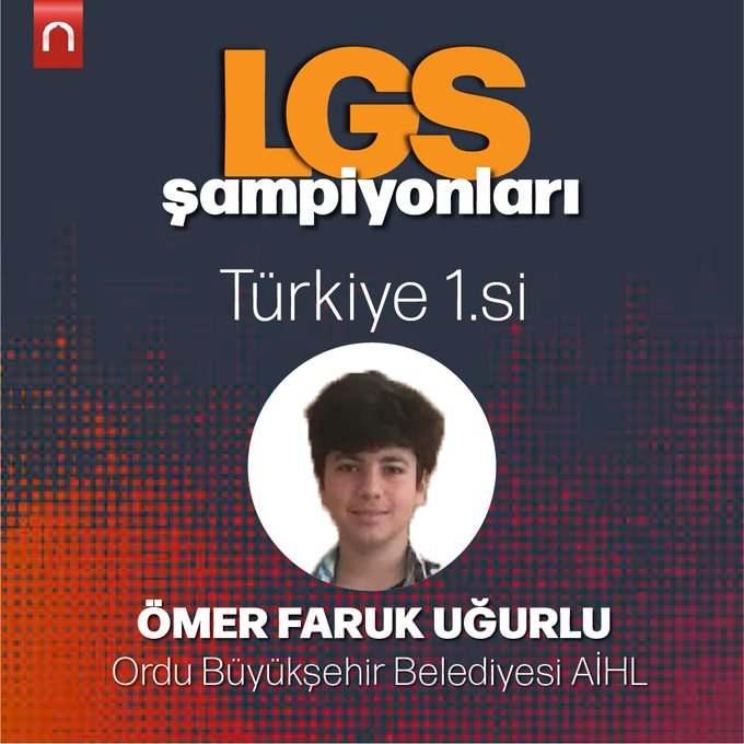 <p>Ordu B&uuml;y&uuml;kşehir Belediyesi AİHL &Ouml;mer Faruk Uğurlu</p>
