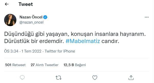 <p><strong>NAZAN ÖNCEL</strong></p>
