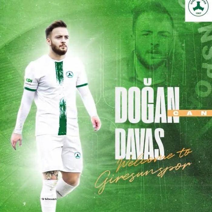 <p>Doğan Can Davas</p>

<p>Bandırmaspor -> Giresunspor</p>

<p>Bonservis: Bedelsiz</p>
