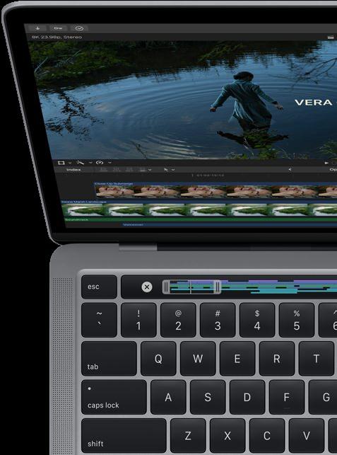 <p>Yemi MaceBook adeta bir taşınabilir kurgu odası. M2 çipte bulunan yüksek performanslı media engine, ProRes formatında kodlamayı ve kod çözmeyi destekliyor. Böylece, 11 adede kadar 4K ProRes ve 2 adede kadar 8K ProRes video akışını oynatma ve düzenleme imkanı veriyor. Buna iPhone 13 Pro ile çektiğiniz 4K ProRes videolar da dahil. Ayrıca projeleri ProRes formatına 3 kata kadar daha hızlı dönüştürebiliyorsunuz.</p>