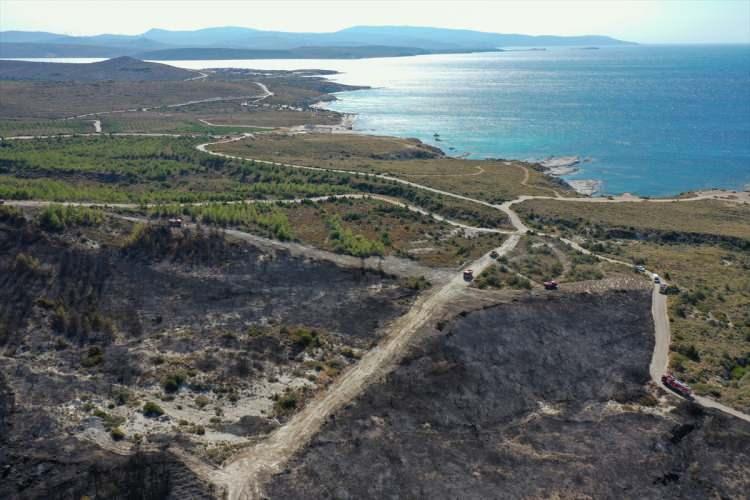 <p>Boşaltılan sitelerin birinde güvenlik görevlisi olarak çalışan Şahin Yılmaz, “Sabahtan beri görevdeydim. Saat 18 civarında alevler çıktı. Helikopter müdahale ettiğinde yangının yüzde 85’i sönmüştü ama sonra yeniden alev aldı. Siteler tehlikeden dolayı boşaltıldı. </p>